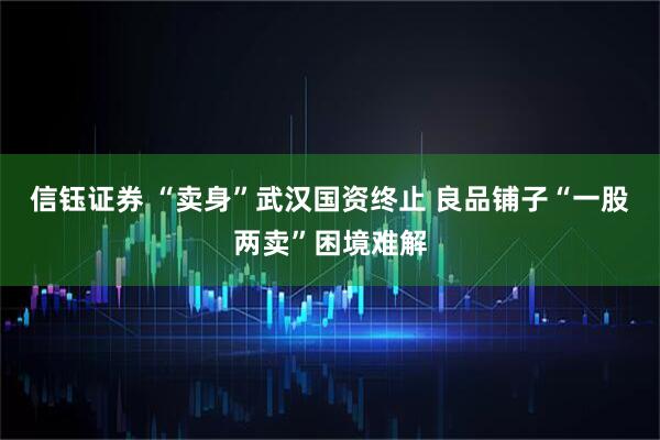 信钰证券 “卖身”武汉国资终止 良品铺子“一股两卖”困境难解